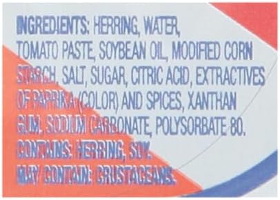 Beach Cliff Wild Caught Sardines in Tomato Sauce, 3.75 oz Can (Pack of 12) - 16g Protein per Serving - Gluten Free, Keto Friendly - Great for Pasta & Seafood Recipes