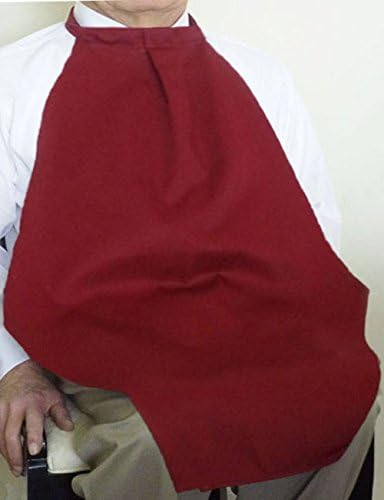 Dignified Adult Bib Napkin at Your Neck, Stain Resistant, Machine Wash, Great gift for Elderly, Seniors, Disabled