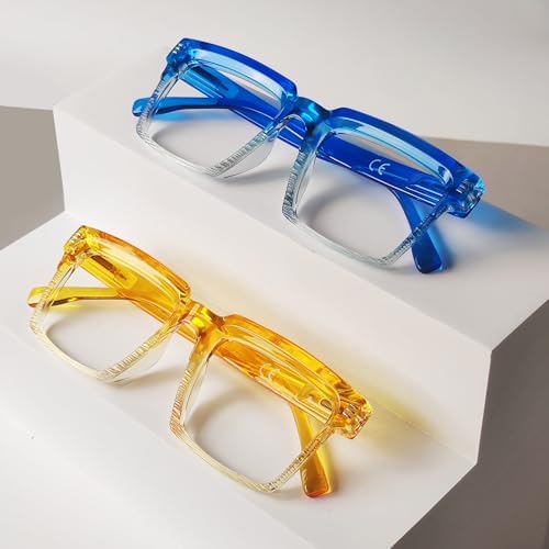 Eyekepper 4-Pack Design Reading Glasses for Women - Fashionable Oversized Readers