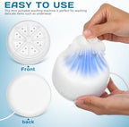 ULTECHNOVO Portable Turbine Washing Machine with Ultrasonic Cleaning, Mini Fully Automatic Washer for Underwear, Socks & Baby Clothes, USB Powered Travel Laundry Washer for RV, Apartment & Dorm