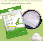 GCYYSIQS Longkou Rice Vermicelli Noodles,Authentic Asian Vermicelli made from Mung Beans,Glass Noodles,500g/17oz,龙口粉丝 (1bag)