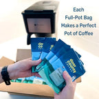 Gourmet Flavored Coffee Sampler Pack - 10 Bags of Unique Flavored Coffees – 100% Specialty Grade 1 Arabica -1.5 oz Full-Pot Bags - Roasted by Door County Coffee