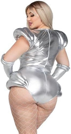 Leg Avenue womens 2 Pc Cosmic Cutie Halloween Costume With Fingerless Gloves