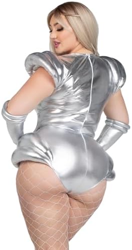 Leg Avenue womens 2 Pc Cosmic Cutie Halloween Costume With Fingerless Gloves