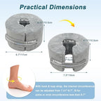 Foot Elevation Pillow Ankle Protector Support Elevated Foot Heel Pillow Elevator Feet Foam Wedge Leg Rest Post Surgery Pillow Bed Pressure Sore Cushion Elevating Broken Ankle Heel Protection (1 PCS)