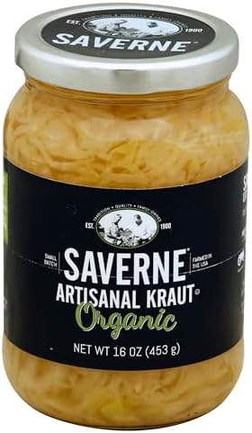S.averne Sauerkraut 16 oz (Pack of 6)