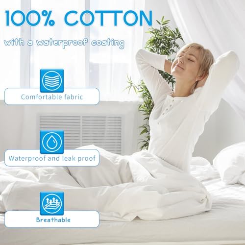 Adult Diaper Cover, Leakproof Waterproof Reusable Plastic Pants– Noiseless & Comfortable Protection for Men and Women