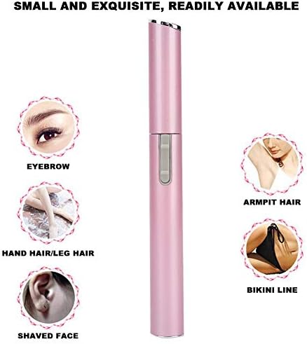 Electric Eyebrow Hair Remover, Portable Eyebrow Trimmer Painless, Eyebrow Razors Face Hair Removal Tool
