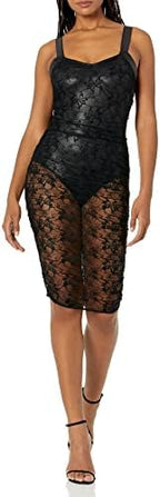 Mapale Side Cut Out Halter Dress