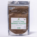Herb To Body Chaste Tree Berry Powder - 4oz, Wildcrafted Vitex Agnus-Castus Powder for Herbal Tea, Tinctures, and Traditional Botanical Preparations