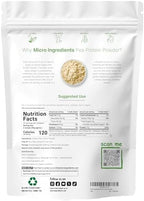 North America Grown, Organic Pea Protein Powder, 1KG (2.2 Pounds) | Plant-Based Vegan Protein, Meatless Protein Supplement, Natural Branched Chain Amino Acids | Non-GMO, Soy Free