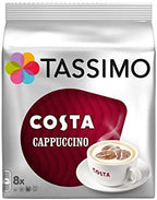 Tassimo Costa Cappuccino X3 Packs Total 48 T Discs Capsules