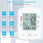 AILE Blood Pressure Monitor, Upper Arm Blood Pressure Machine, Automatic Blood Pressure Monitors for Home Use BP Monitors with Large Cuff 8.7-16.5” Adjustable, 2 * 99 Sets Memory, Digital LCD Display