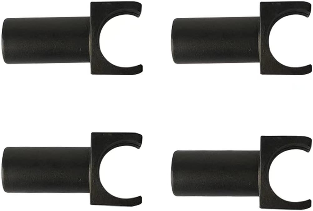 Replacement of The Wheelchair Seat Rail Guide, Steel Standard Wheelchairs and Transport Chairs Common Parts, Wheelchair Supplier Fits 7/8 Inch Tubing-2 Pair