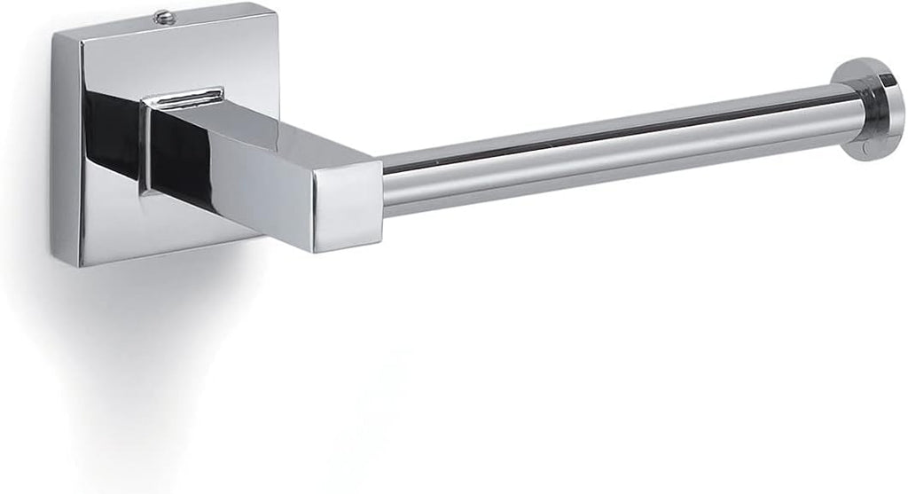 Gedy G-Pukhet Toilet Roll Holder, Chrome, Components Made of Stainless Steel and Cromall, 2 Year Warranty, Measures 21.5 x 15.2 x 6.8 cm, R&D Design