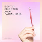 About Face Facial Razor & Eyebrow Shaper (3 Ct) - Removes Peach Fuzz on Cheeks, Chin, or Forehead & Delicately Shapes Eyebrows