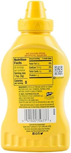 French's Classic Yellow Mustard, 12 oz