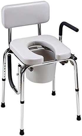 Homecraft Drop Arm Padded Commode