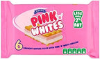 Caxton Pink 'N' Whites Wafers (6 per pack - 85g) - Pack of 6