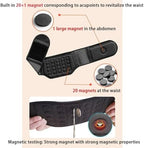 Self-Heating Magnets Therapy Back Brace 4 Steel Plate Support Compression Lumbar Support Belt For Men Women Abdominal Waist Trainer Posture Corrector(X-Large)