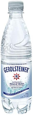 Gerolsteiner Sparkling Natural Mineral Water (16.9 oz. bottles, 24 pk.) - (Original from manufacturer - Bulk Discount available)