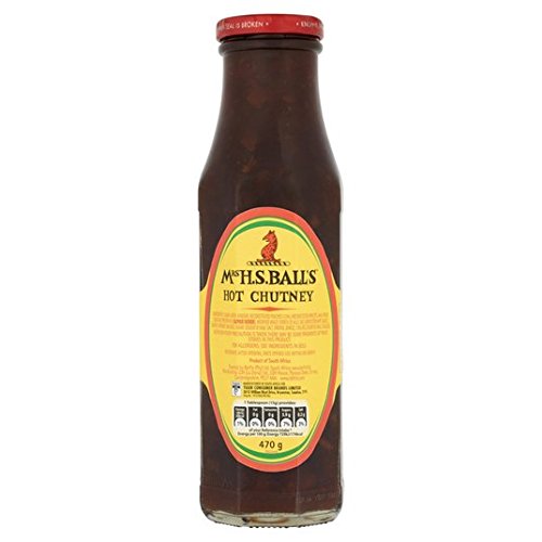 Mrs Balls Hot Chutney (2 x 470g Pack)