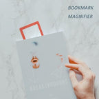MAGDEPO 3X Bookmark Magnifying Card Pocket Size Plastic Fresnel Lens (6 Pack) for Reading Menus, The Bible, Labels, and Small Texts Easy to Carry by Badge Holder