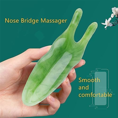 shenghang Gua Sha Facial Tools Face Gua Sha Massage for Nose Scraping Tools Tool for Nose Face&Body Relieve Rhinitis Tensions and Reduce Puffiness