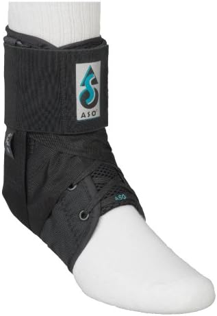 ASO Ankle Stabilizing Orthosis w/inserts (Large - Black)