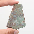 REAL-GEMS EGL Certified Rough Green Aventurine 700 Ct. Loose Gemstone For Reiki Home Office Décor