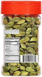 Organic Cardamom Pods | 2.01 oz - 57g | USDA Organic | Vegan | Non-GMO, All Natural Blend - 100% Raw from India, by SHOPOSR