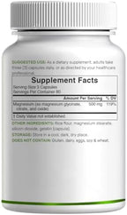 Magnesium Complex 1,000mg, 240 Capsules – Triple Magnesium Complex with Magnesium Glycinate, Citrate, Oxide – Mineral Supplements with Max Strength Elemental Forms + 100% Chelated & Purified