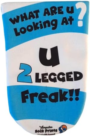 Heal with Appeal Amputee Sock, What are you Looking At 2 Headed Freak V2, 3PLY Residual Wound, Over Shrinker Sock