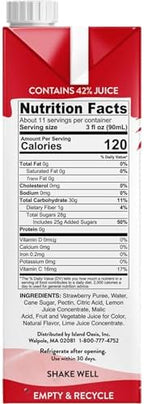 Island Oasis Strawberry Beverage Mix, 1 Liter