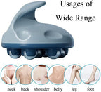 WMM Hand Held Massager, Full Body Massage Tool with Roller Ball Massager Manual 360-degree-roller for Muscle Back Neck Joint Foot Shoulder Leg Pain Relief with Portable Design