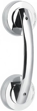 Joyzan Shower Handle Suction Bath Grab Bar, Bathtub Safety Cup Balance Steady Elderly Assistance Assist Bath Hand Rail Anti Slip Support Toilet Glass Bathroom Chair Stool Senior Injury Handicap Tub