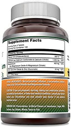 Amazing Formulas Calcium Magnesium Zinc D3 - 300 Tablets Per Bottle Supplement (Calcium 1000mg - Magnesium 400mg - Zinc 25mg Plus Vitamin D3 600 IU - Per Serving of 3 Tablets)