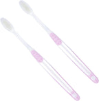 Pregnant Women Toothbrush Set 2pcs, Soft Bristles Toothbrush for Maternal Women, Sensitive Gums Care, Oral Hygiene for Pregnancy and Postpartum Use Random Style