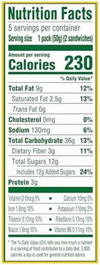 belVita Breakfast Bar Biscuit Sandwiches, Dark Chocolate Creme, 30 Total Packs, 6 Boxes (2 Biscuits Per Pack)