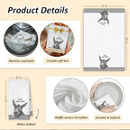 Funny Cute Donkey Hand Towels for Bathroom,1 PCS Hello Sweet Cheeks Kitchen Towels,Donkey Decorative Towels for Rustic Farmhouse Guest Towels,Gifts for Women,Pet Owners Housewarming - B04