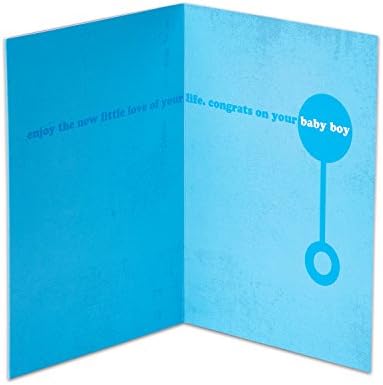 American Greetings New Baby Boy Card (So Tiny So Cute)