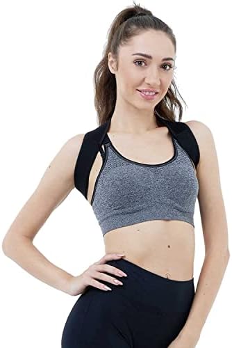 Posture Corrector for Women and Men,Adjustable Upper Back Brace, Breathable Back Support straightener, Providing Pain Relief from Lumbar, Neck, Shoulder, and Clavicle, Back. (2)