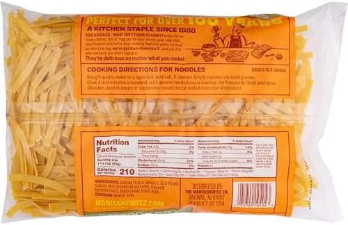 Manischewitz, Medium Noodles, 12 oz