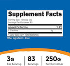 Nutricost Pure L-Citrulline (Base) Powder 250 Grams