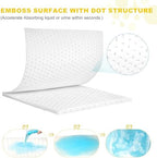 50 Pcs Super Absorbent Commode Pads | Locks Odor & Prevents Splash | Disposable Bedside Commode Liners Pads with Absorbent Gel for Adult Portable Toilet Chair Seat Bucket and Bedpan Home Medical Care