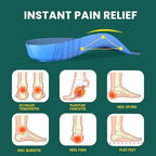 Plantar Fasciitis Heel Insert for Women - Welnove Heel Cup for Heel Pain Relief Heel Cushion Inserts with Flexible Arch Support for Flat Feel Heel Spur Relief,Women 10.5-13 Men 8.5-12