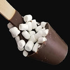 Melville Candy Delicious Hot Chocolate Spoons - Individually Wrapped Chocolate Stirrers with Marshmallows for Hot Cocoa - Candy Spoons for Hot Chocolate Accessories and Bar Supplies