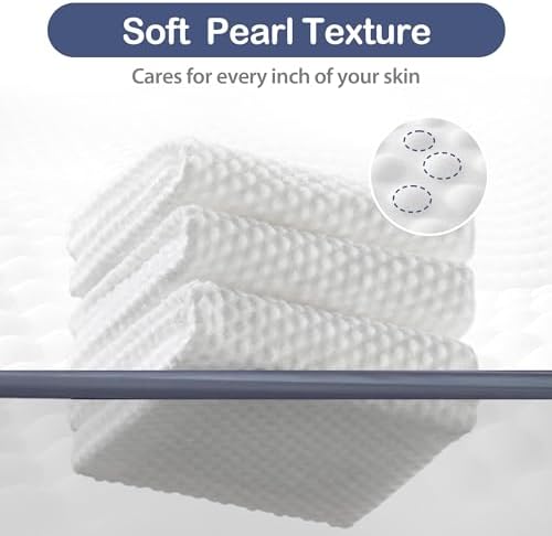 Ourmed Life Face Towels, 11"×9" Disposable Face Towel – Ultra-Soft, Thickened Facial Towelettes, Lint-Free Dry Wipes for Sensitive Skin, Ideal for Makeup Removal & Skincare (50 Count, 1 Pack)