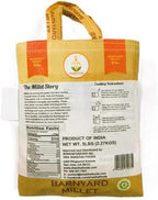 Shastha Barnyard Millet - 5 Lbs (Pack of 1) -Processed, Unpolished & Hulled