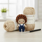 [ Set of 2 Skeins ] SMC Catania Originals 100% Mercerized Cotton Yarn, Total 3.52 Oz. Each 1.76 Oz (50g) / 136 Yrds (125 m) Amigurumi Yarn Fine-Sport 2 (404 Sand)